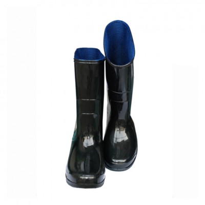 TGP-Ủng nhựa Đen lót vớ xanh TGP-010 (9.5)